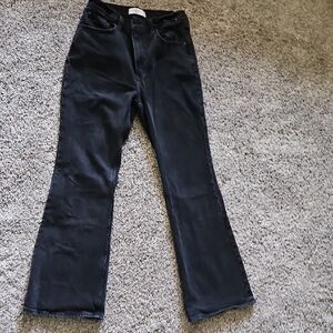 Black Flared Jeans